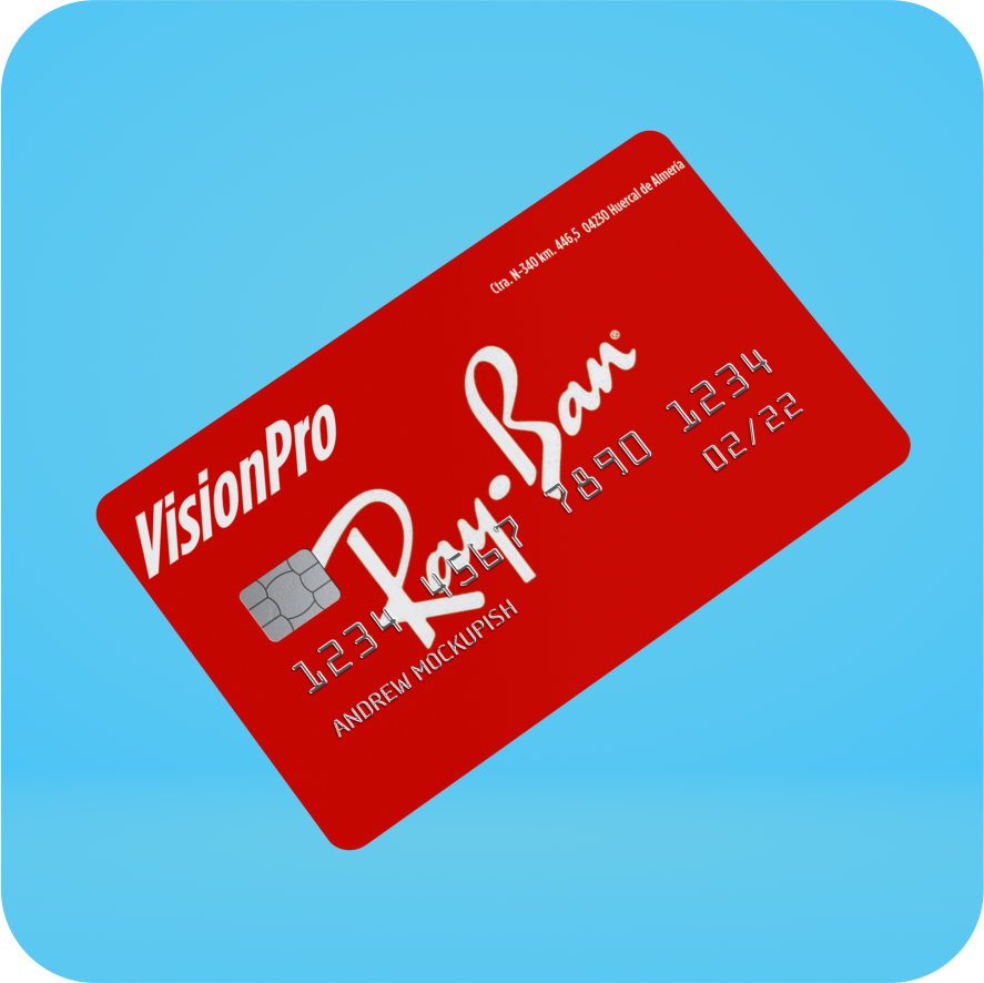Tarjetas en PVC Blanco