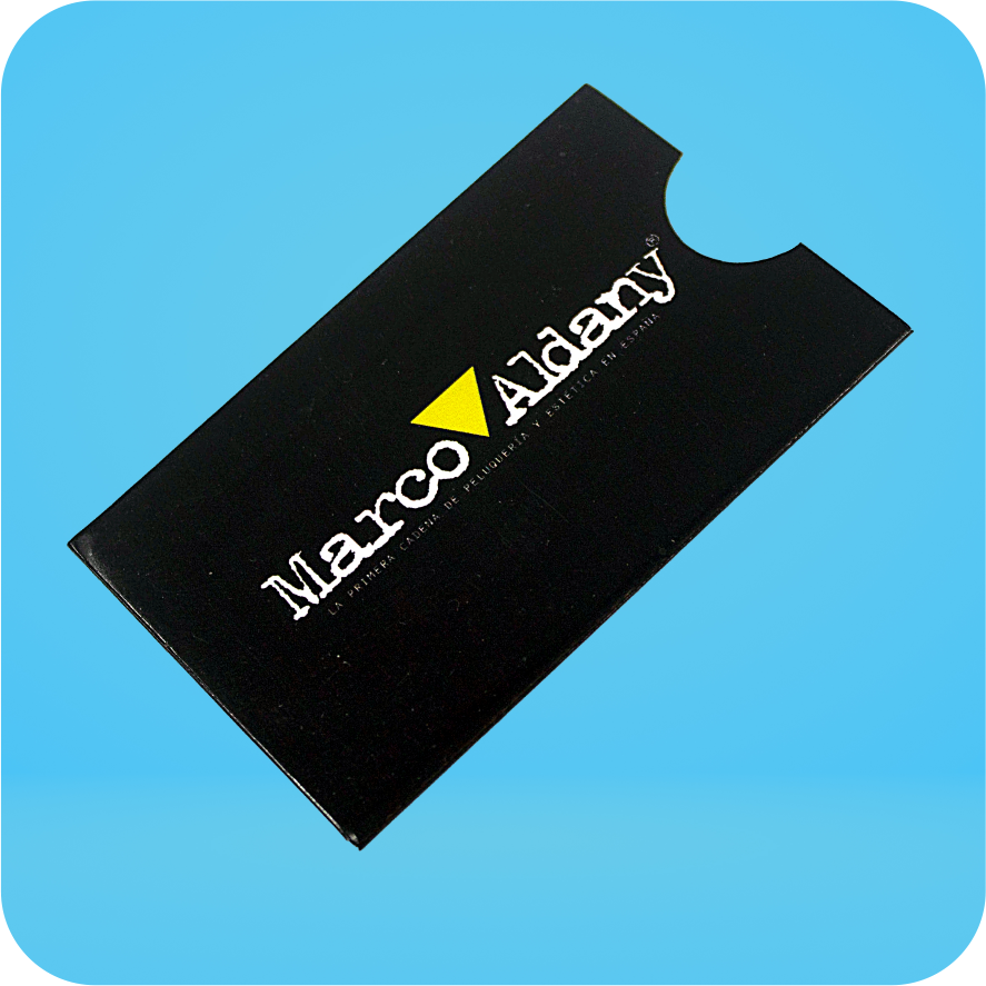 Sobres para tarjetas de regalo personalizadas con el logo