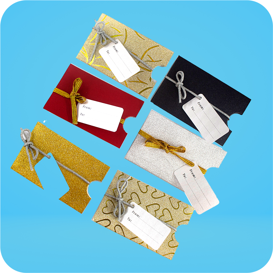 Sobres para tarjetas de regalo