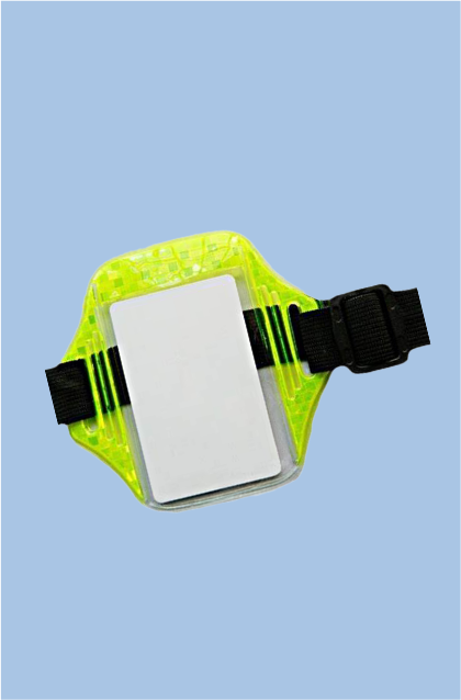 Accesorios de identificación de la empresa Paramount Plus con impresión a color de alta calidad